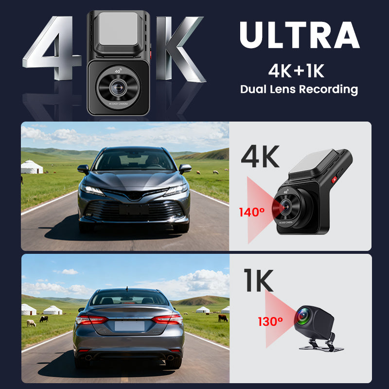 Live One--4K+4G LTE AI Dash Cam
