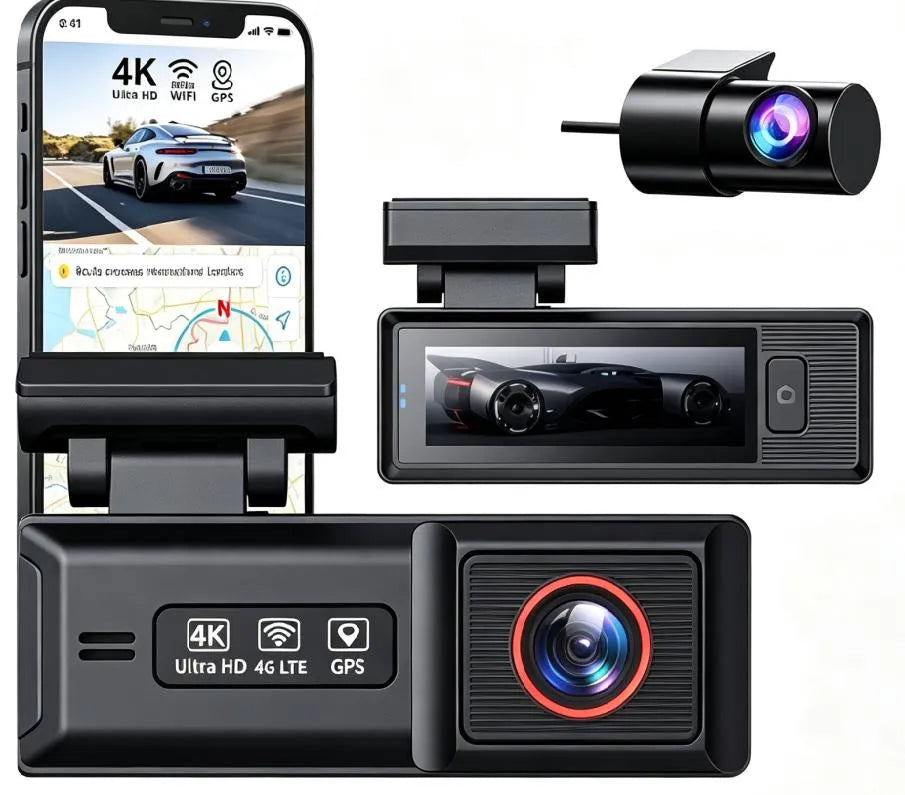 4G LTE Dual Car Dashcam -LF830C