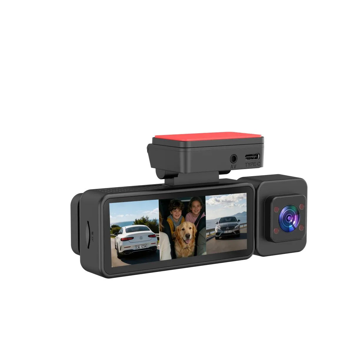 4K Car Dashcam with Cabin (Optional) -LF809