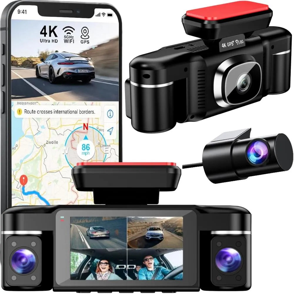 4CH Car Dashcam with 3.0" IPS -LF810