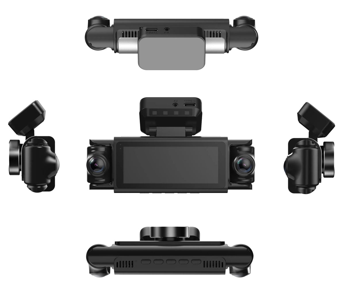4CH Car Dashcam with 3.39" IPS -LF812
