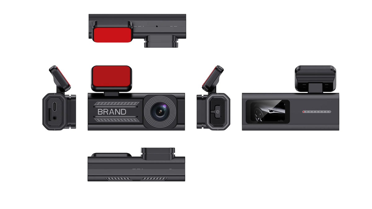 4K Single Car Dashcam with 1.47" IPS -LF827